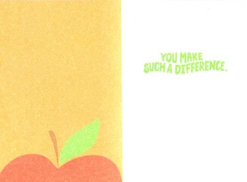 - Thank You Teacher Greeting Card DICKENS INC.