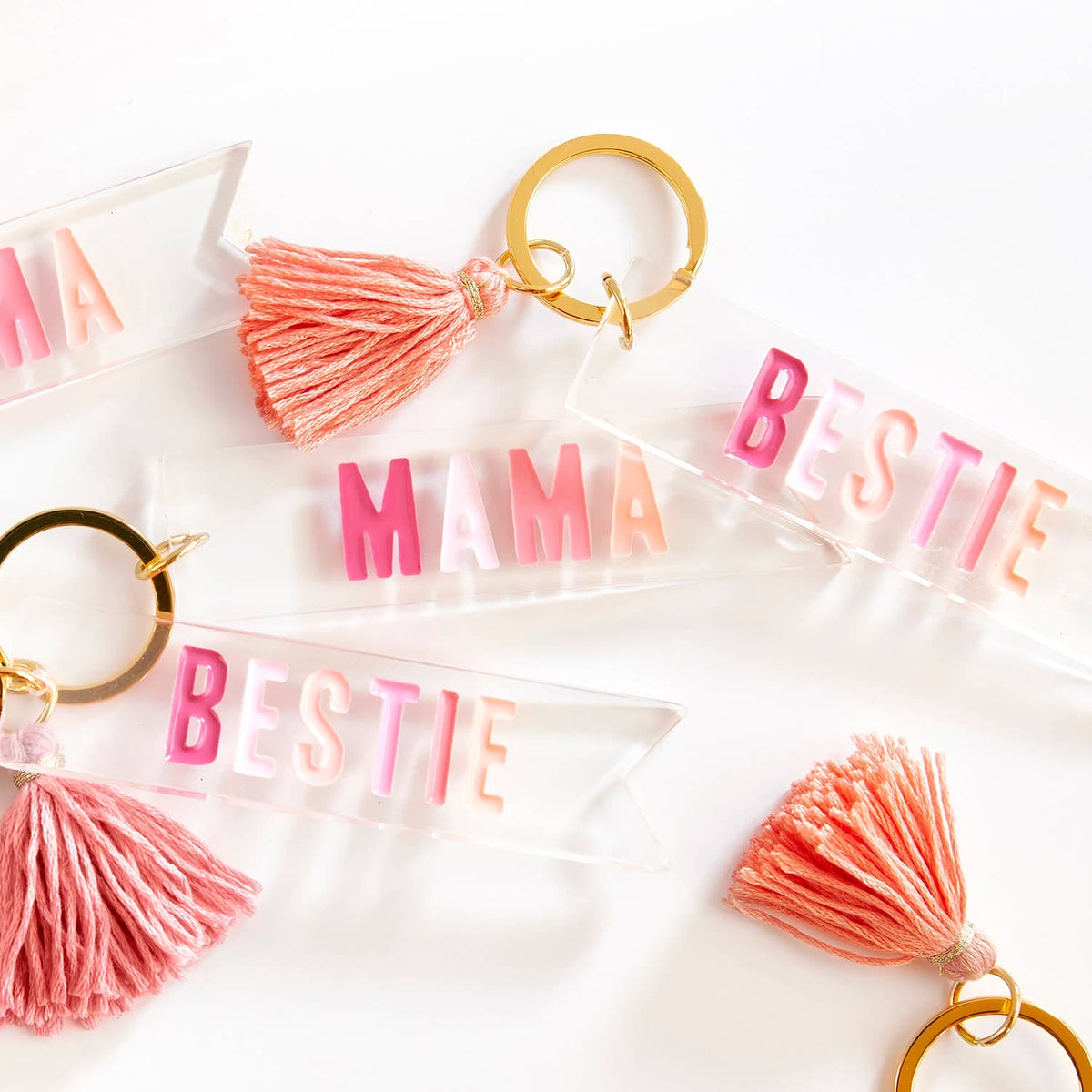 Mama Acrylic Key Tag Santa Barbara Design Studio by Creative Brands