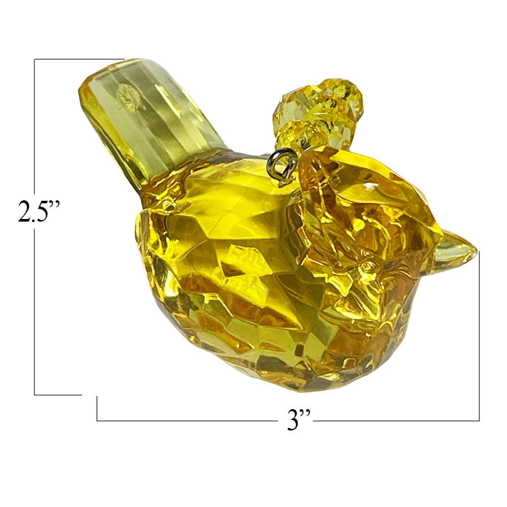Elskandi - Yellow Cardinal of Hope Ornament Elskandi