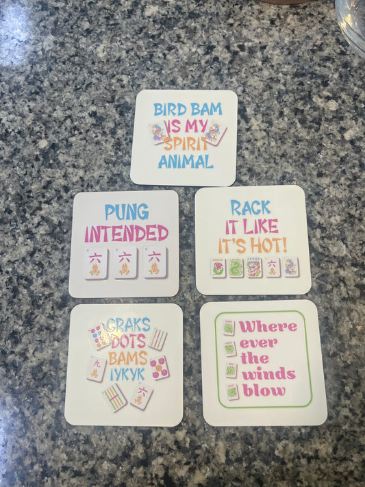Mahjong Coasters