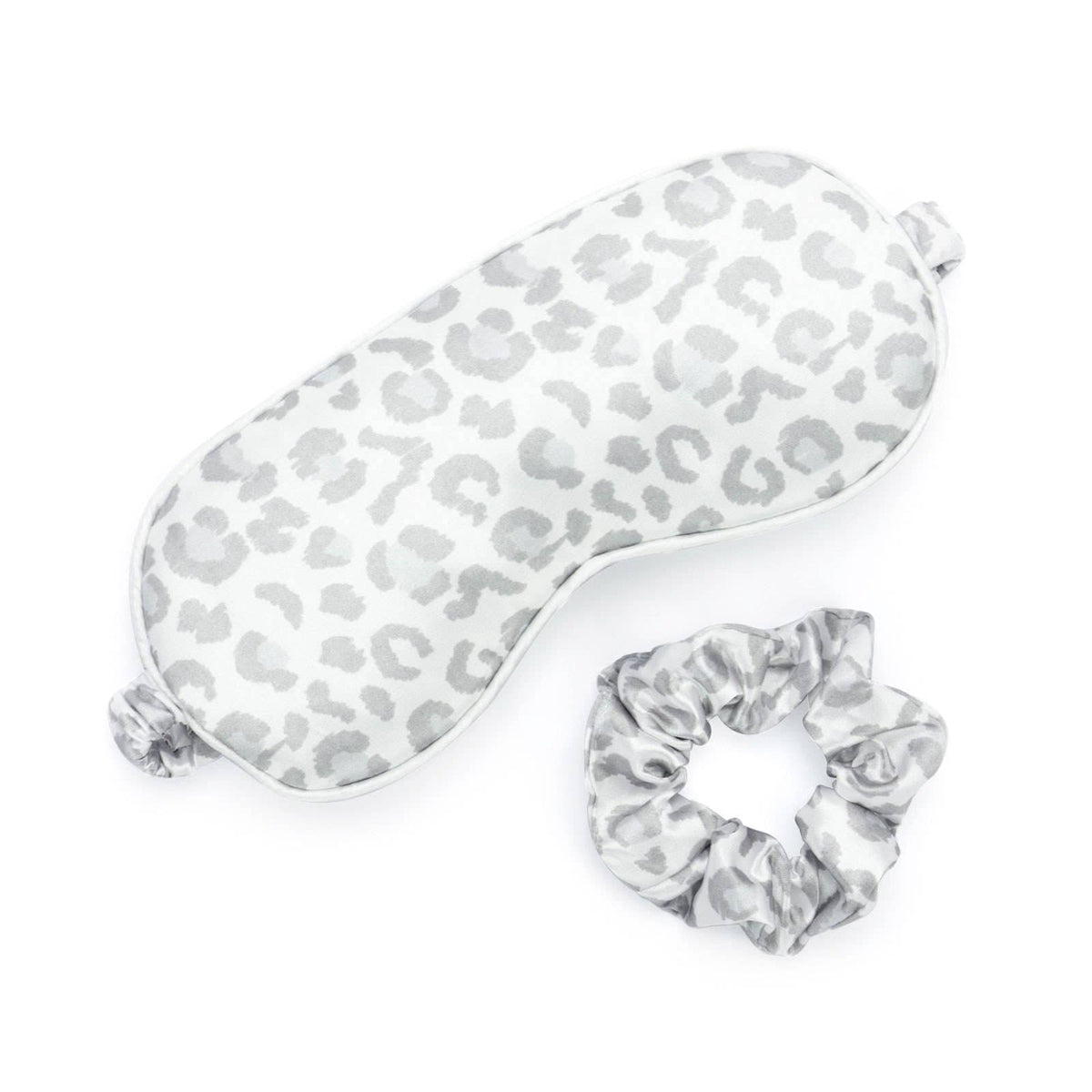 DM Merchandising - Lemon Lavender Silky Eye Mask & Scrunchie Set Open Stock DM Merchandising