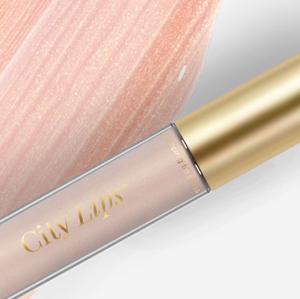 City Beauty - City Lips® - Plumping Lip Gloss -Tokyo Kiss -Sheer Cool Nude