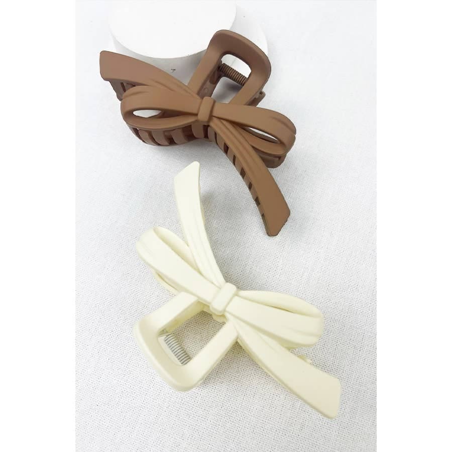 Love and Repeat - Knotted Bow Hair Clip Claw Love and Repeat