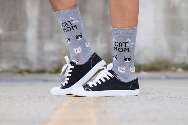 Infinity Classics International Inc. - Cat Mom Bamboo Crew Infinity Classics International Inc.
