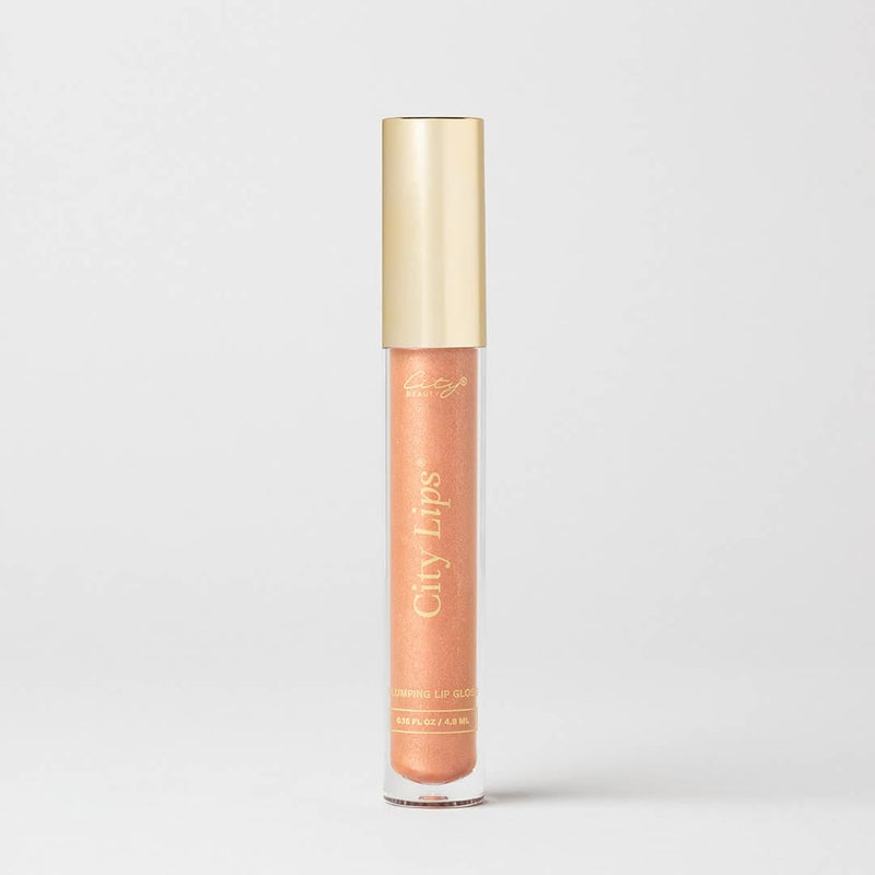 City Beauty - City Lips® - Lip Plumper Gloss: Nude in Folding Carton - Kindred & Crew