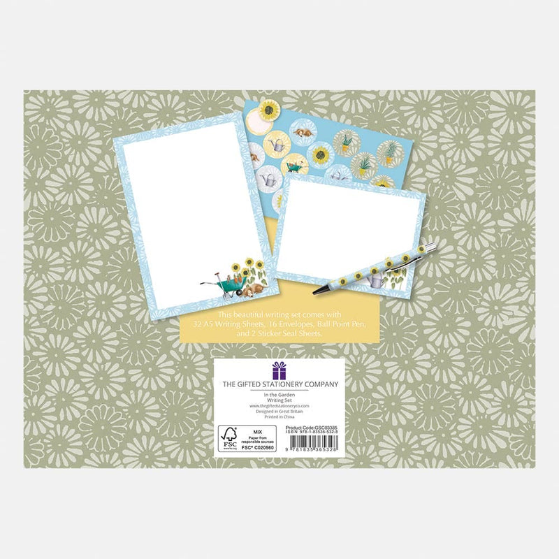 The Gifted Stationery Company - Writing Set - In the Garden The Gifted Stationery Company