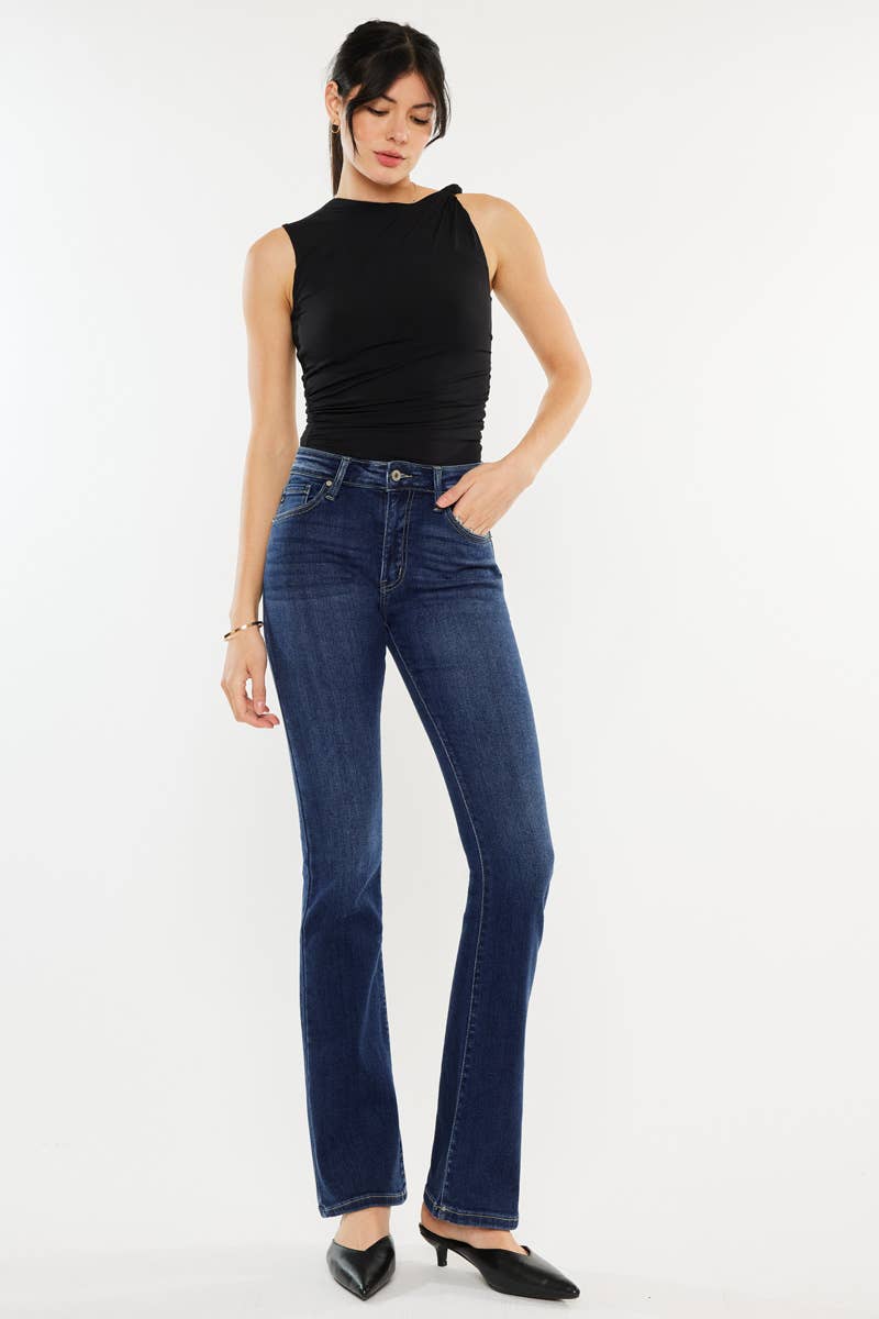 Women's High Rise Bootcut Jeans