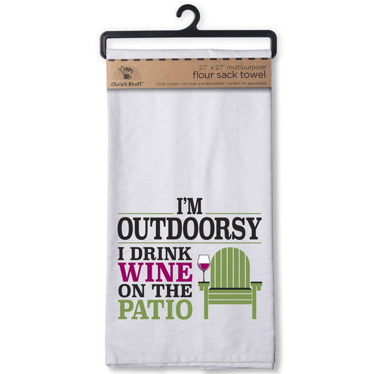 Outdoorsy Flour Sack