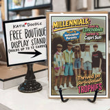 Funny Birthday  Millennials Greeting card