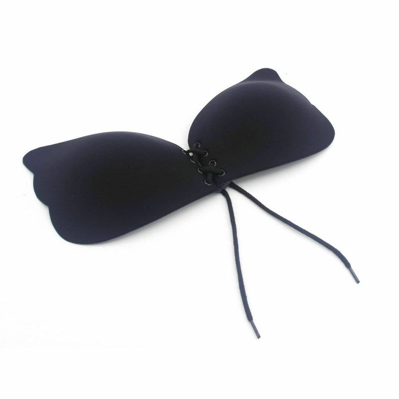 - Butterfly Invisible Lift Up Silicone Adhesive Bra: Beige / B Diacly