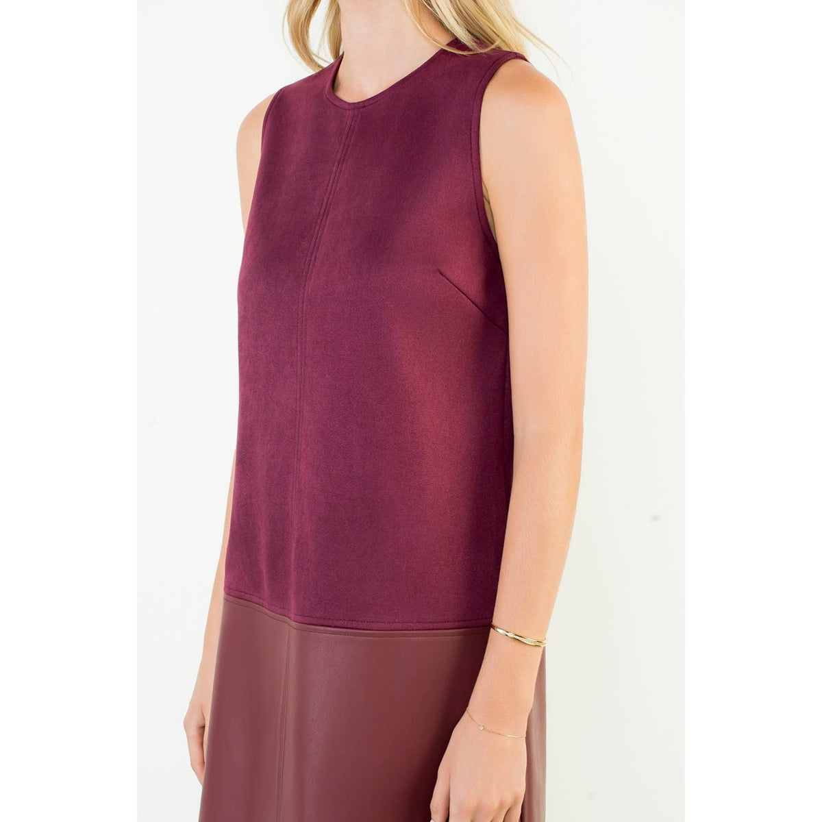 Sleeveless Stretch Knit Dress