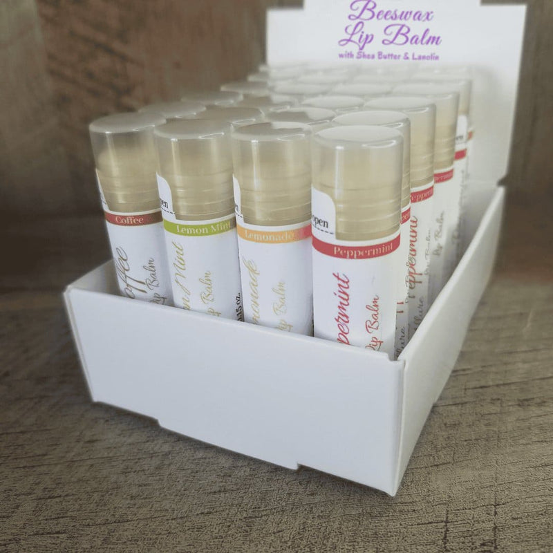 Beeswax Lip Balm - All Natural w/ Shea Butter & Lanolin - Kindred & Crew