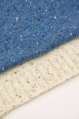 Fair Isle Chunky Knit Scarf