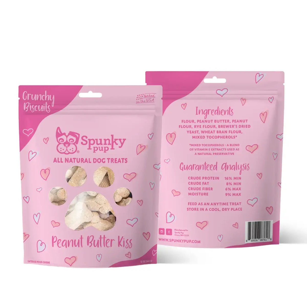 Spunky Pup - All Natural Crunchy Biscuits Treats Spunky Pup