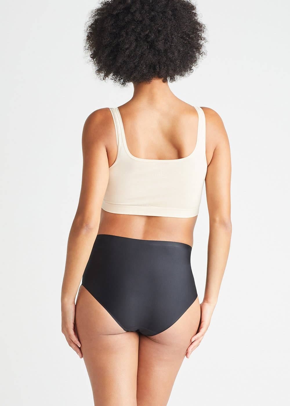 Womens- Non-Shaping Bonded Brief Yummie