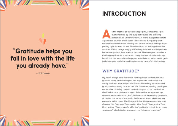 Sourcebooks - Gratitude Journal for Teen Girls and Moms Sourcebooks