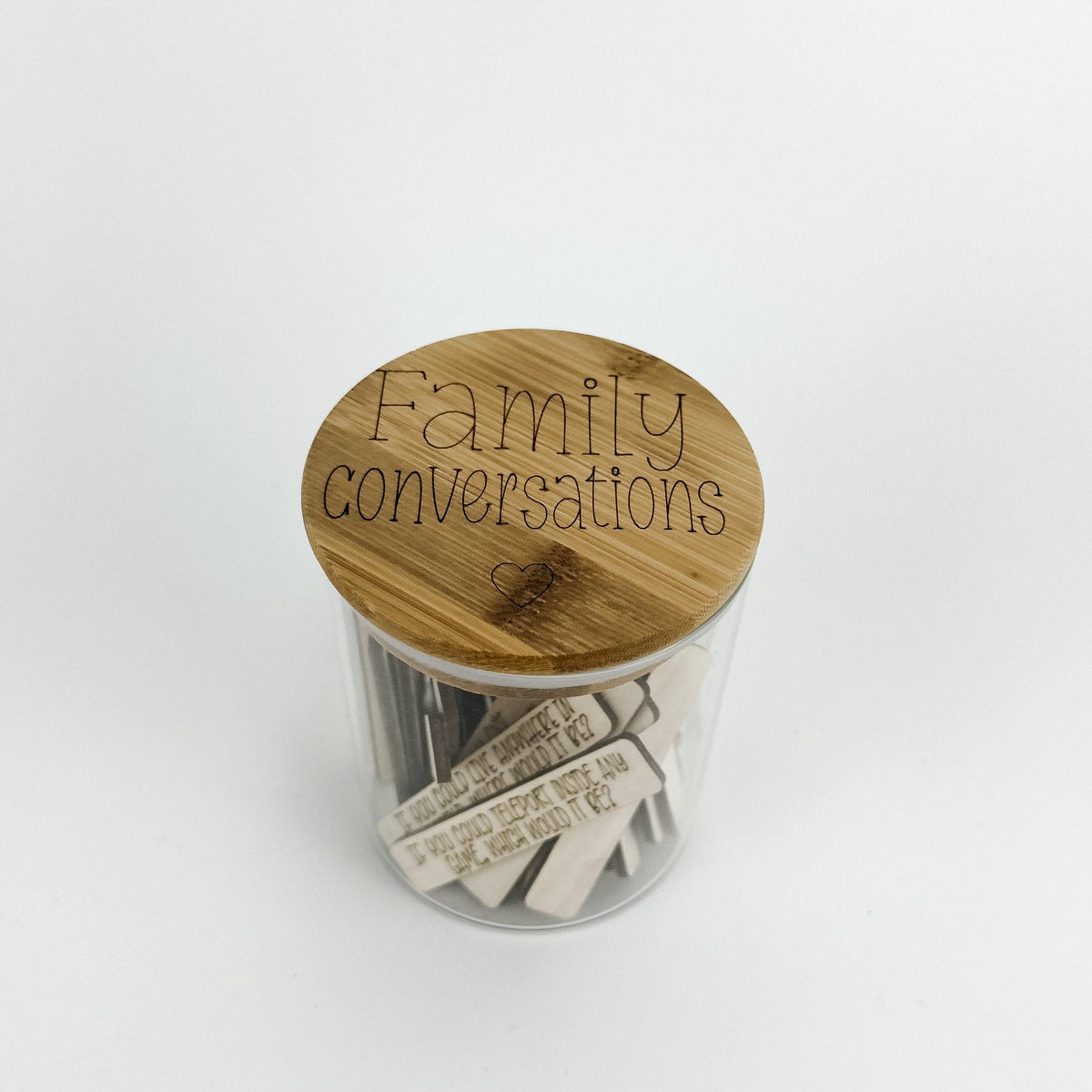 Family Conversations - Activity Jar Mud & Honey