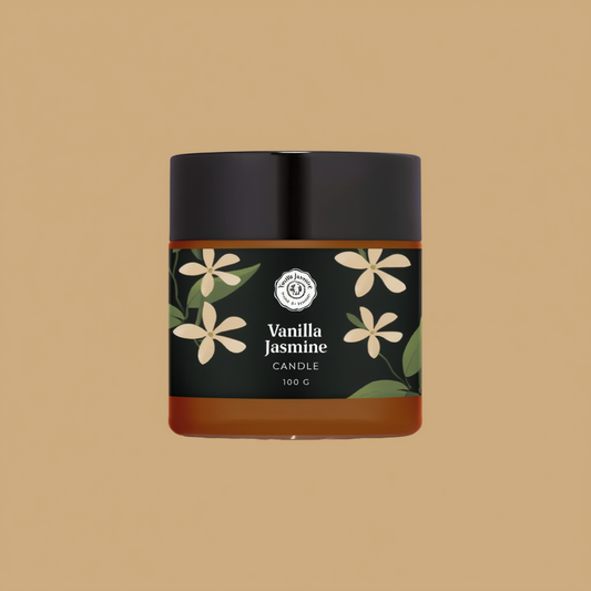 Vanilla Jasmine Soy Candle (3 oz)