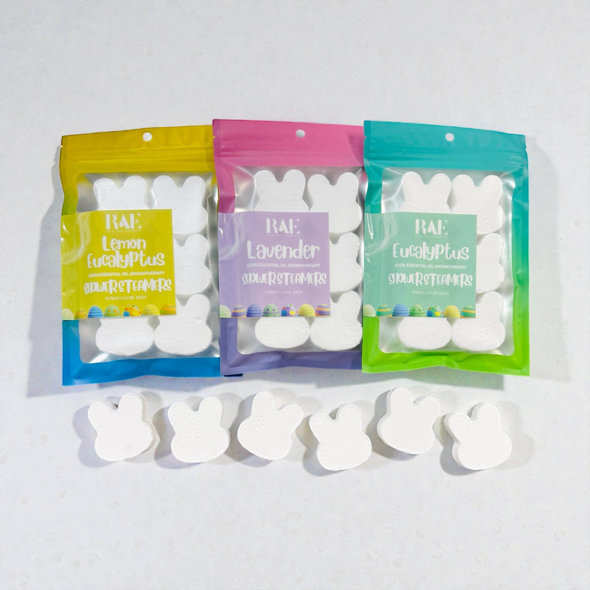 Easter Bunny Shower Steamers - 6 Pack - Aromatherapy