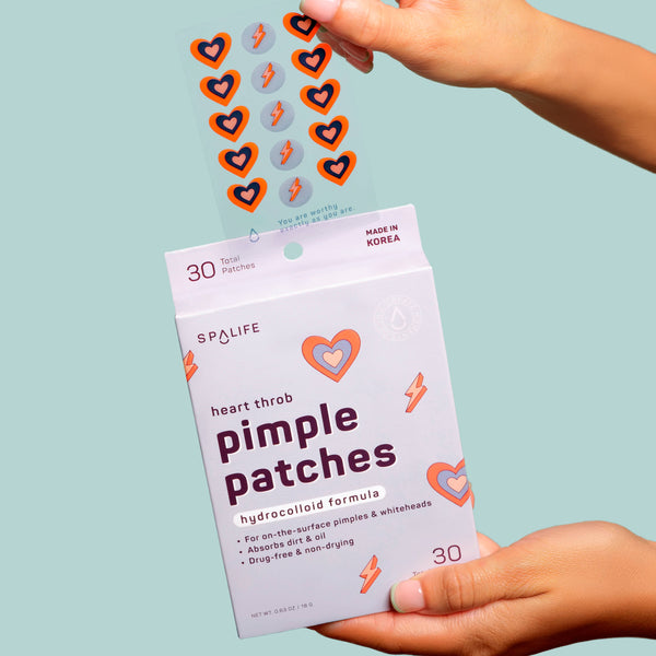 Valentines' Day Heart Throb Hydrocolloid Pimple Patches My Spa Life