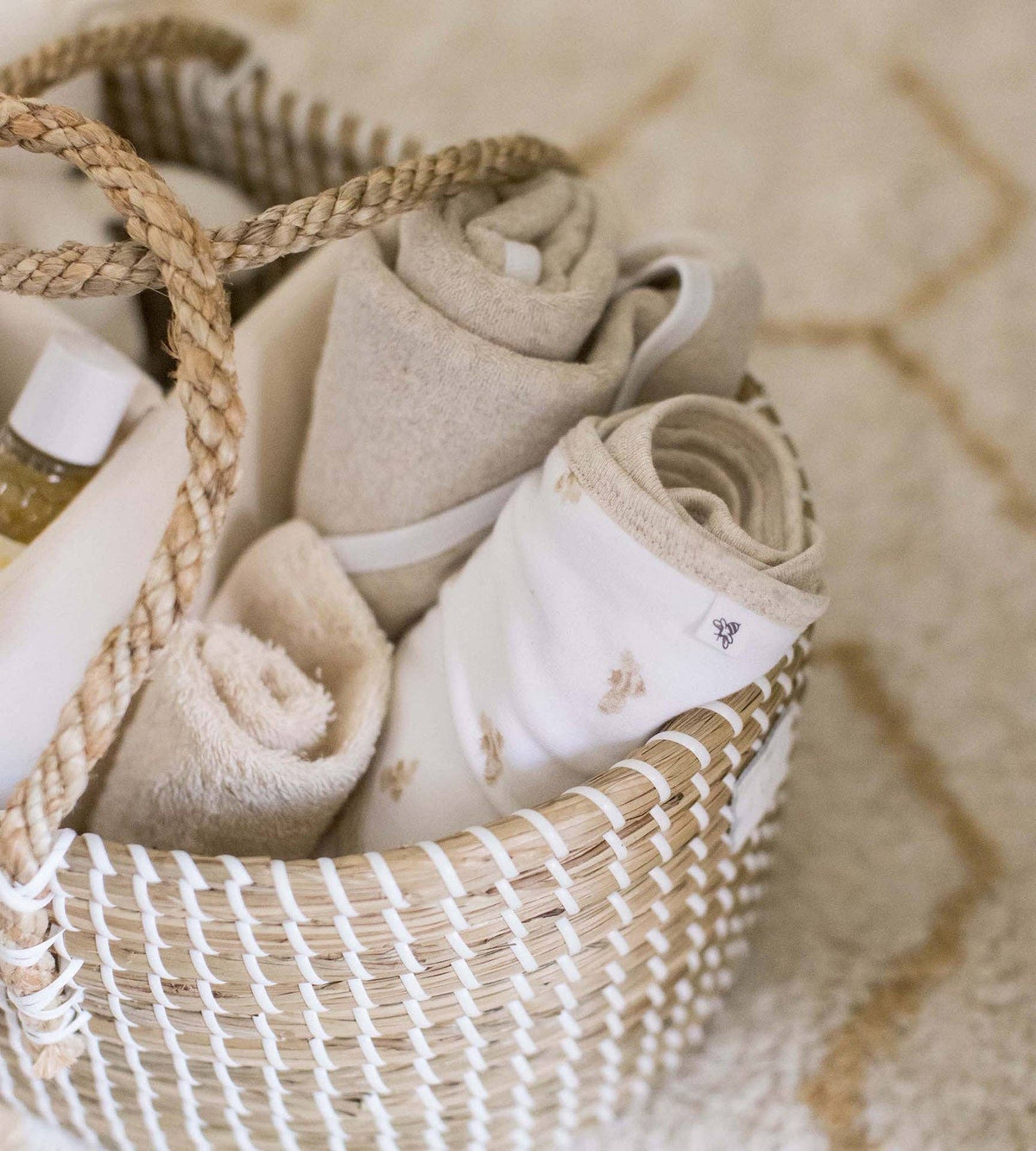 Burt's Bees Baby - Set of 3  Knit Terry Washcloths