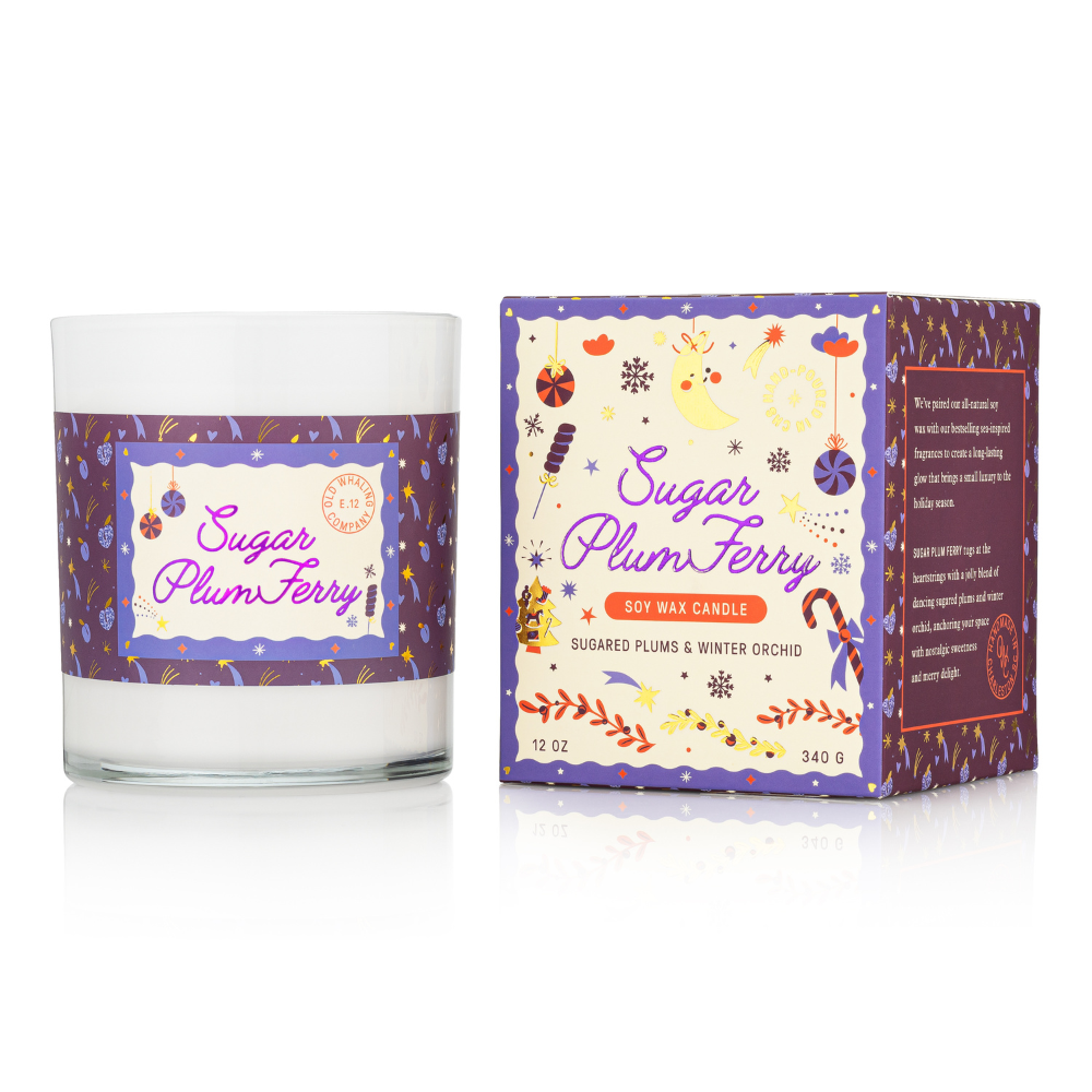 Old Whaling Company - Sugar Plum Ferry™ Candle | Holiday, Christmas Old Whaling Company