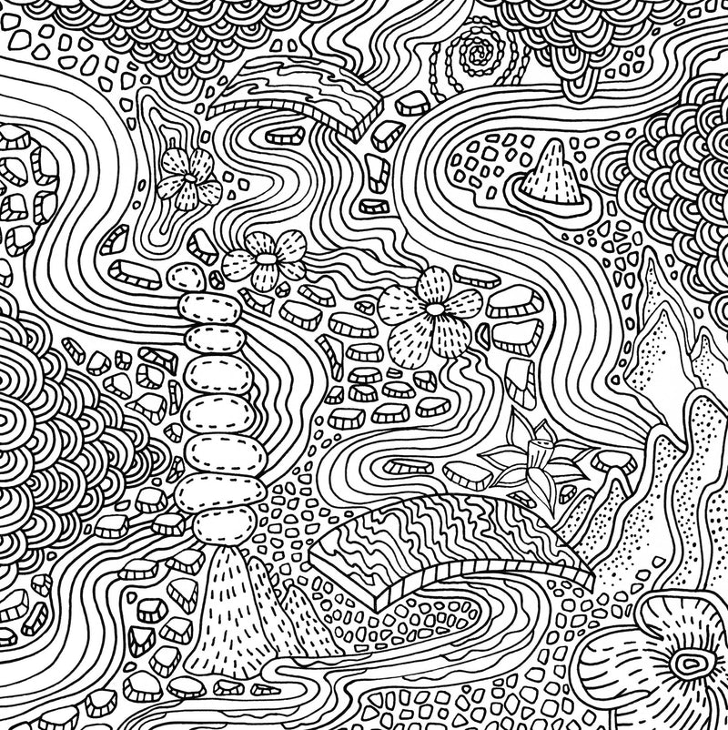 Peter Pauper Press - Serenity Artist's Coloring Book Peter Pauper Press