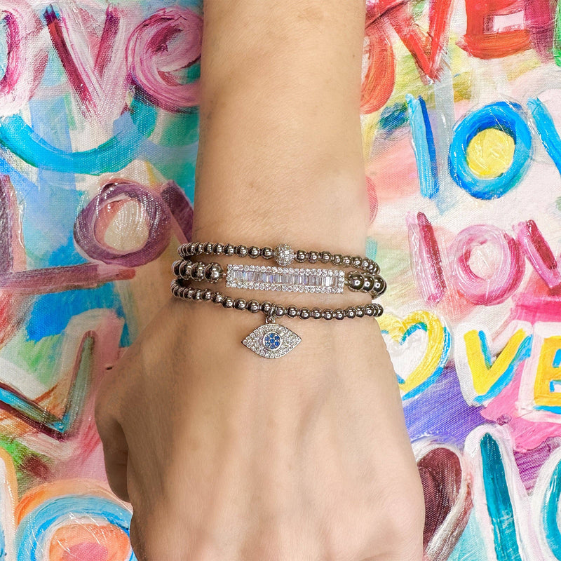 Love, Lisa - Cynthia Small Eye Bracelet Love, Lisa