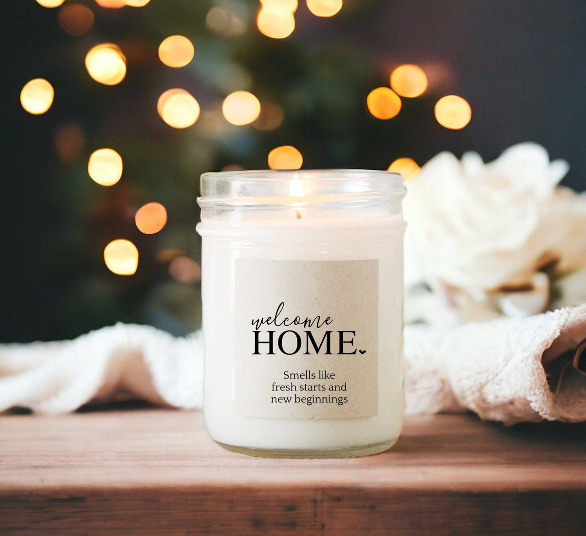 Welcome Home Candle | New Home Gift | Soy Candle