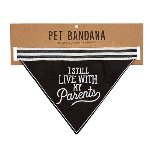 Dog Bandana I Still Live With My Parents Santa Barbara Design Studio by Creative Brands