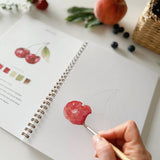 - Fruit watercolor workbook