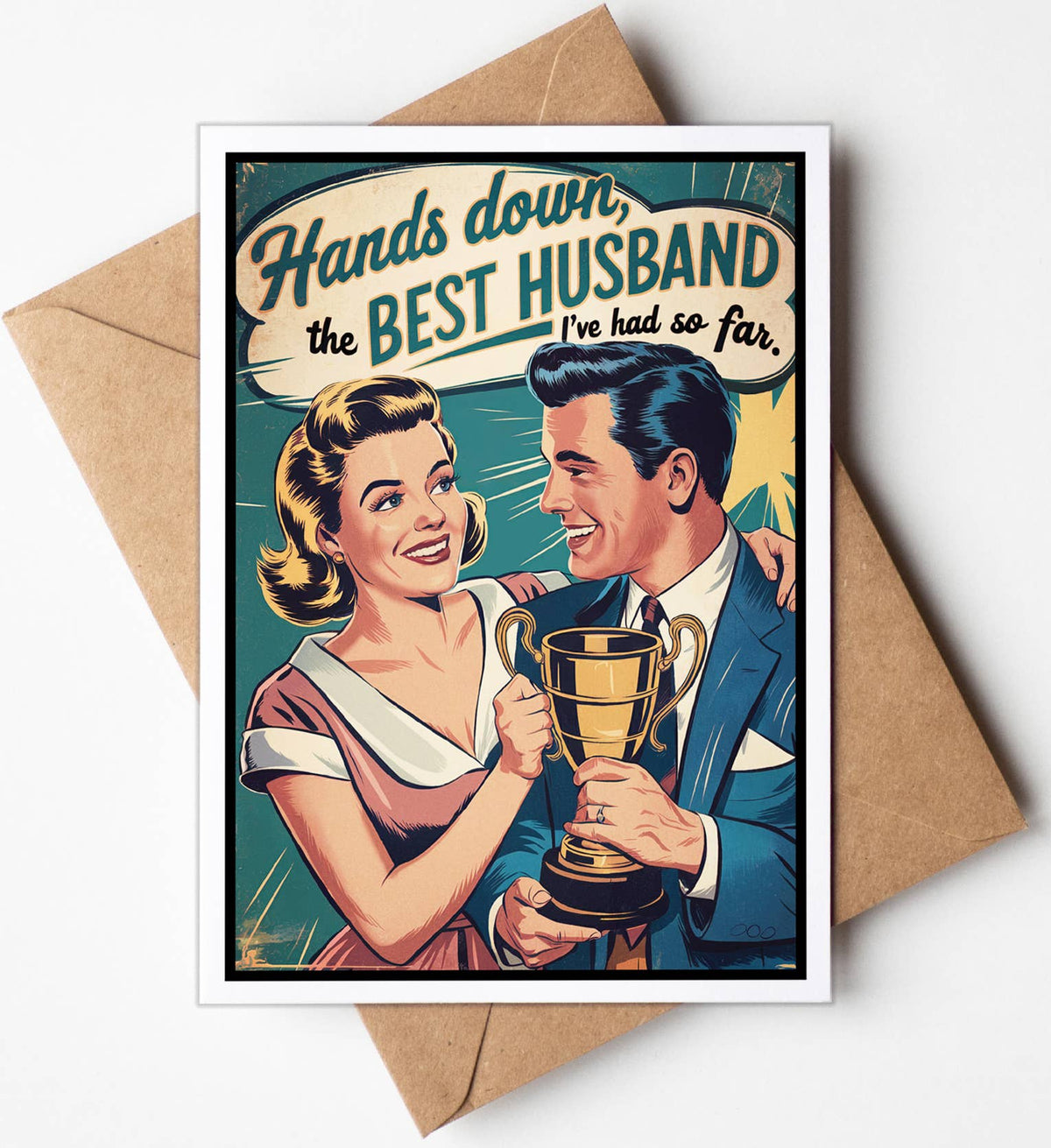 Katie Doodle | Vintage Greeting Cards, Unique Birthday Gifts - Cute Handmade Vintage Funny Valentine Cards for Him, Husband Katie Doodle | Vintage Greeting Cards, Unique Birthday Gifts