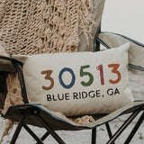 Simsbury  City Rectangle Pillow