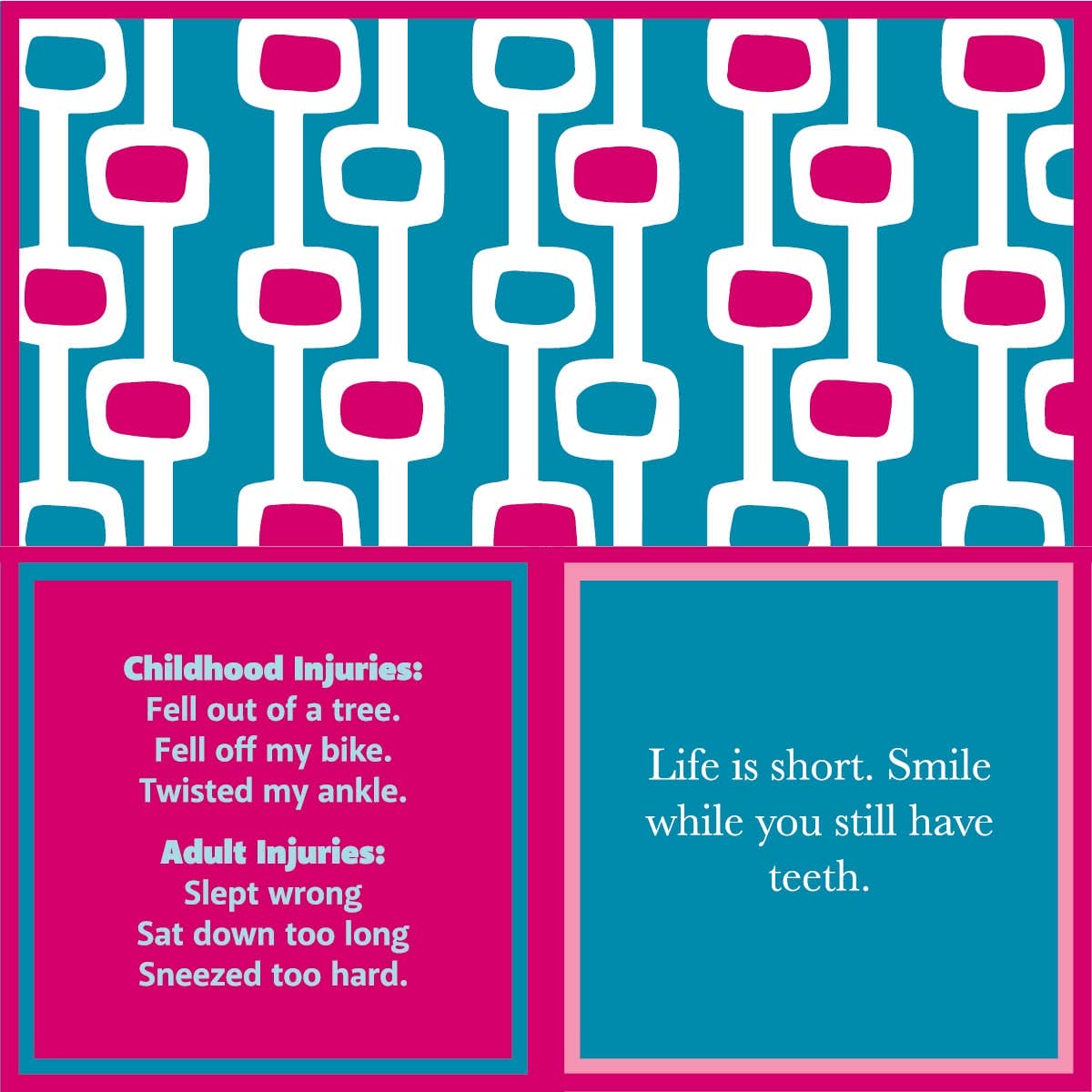 Drinks on Me - NAPKIN Life Is Short | Funny Party Gift | Cocktail Napkin Drinks on Me