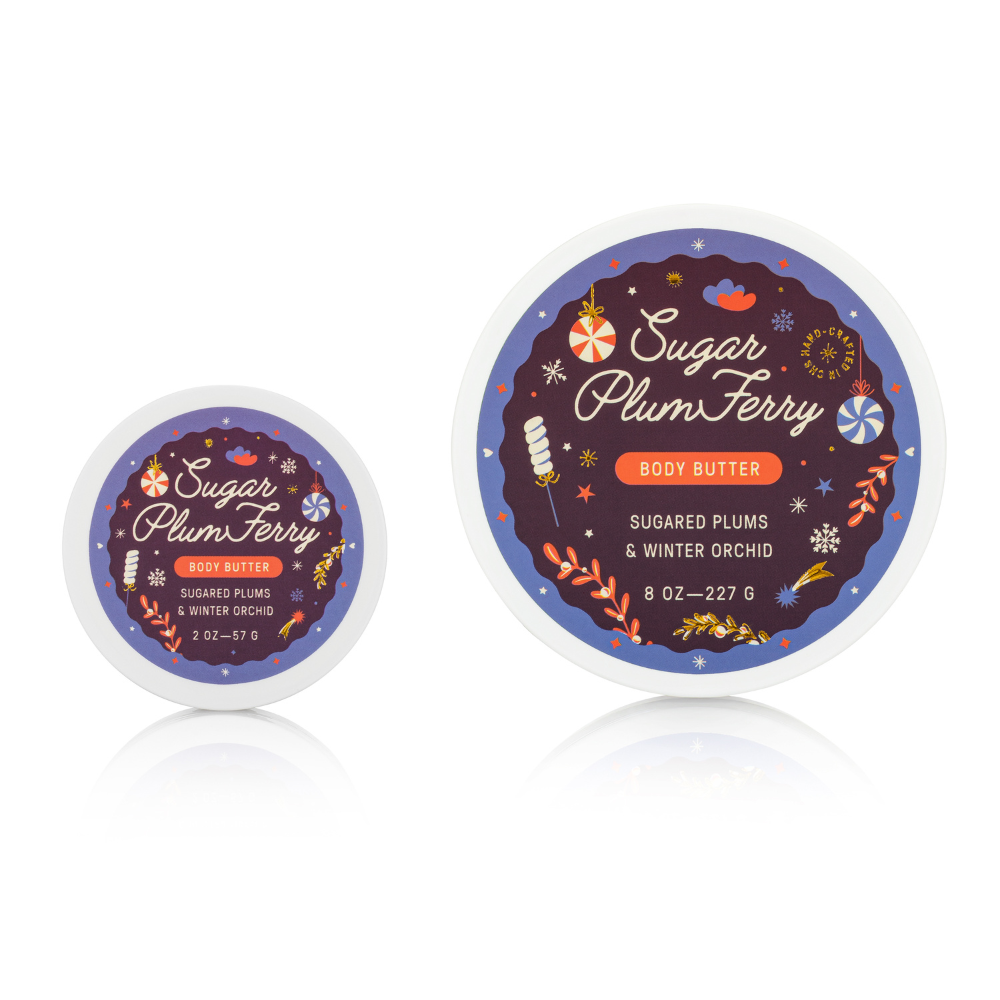 Old Whaling Company - Travel Size Sugar Plum Ferry™ Body Butter (2oz) | Holiday Old Whaling Company