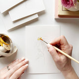 emily lex studio - Garden flowers paintable notecards emily lex studio