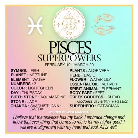 PISCES SUPERPOWERS