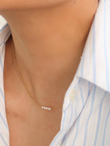 Womens 18K Non-Tarnish Petite Pearl Chokers