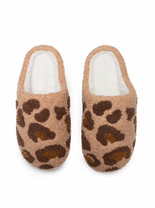Leopard Print Slippers | Indoor & Outdoor