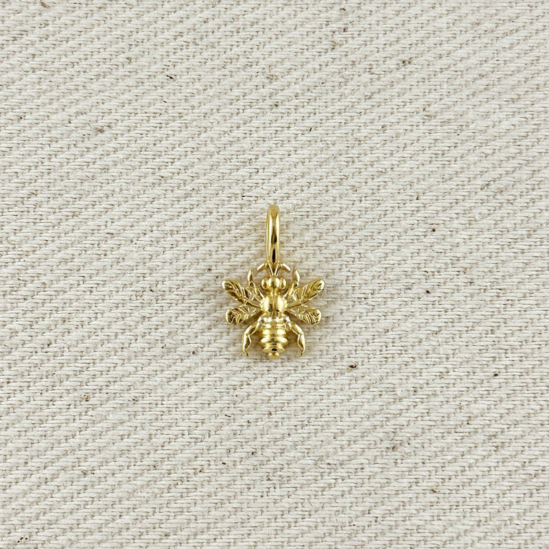 GoldFi - 18k Gold Filled Queen Bee Charm GoldFi