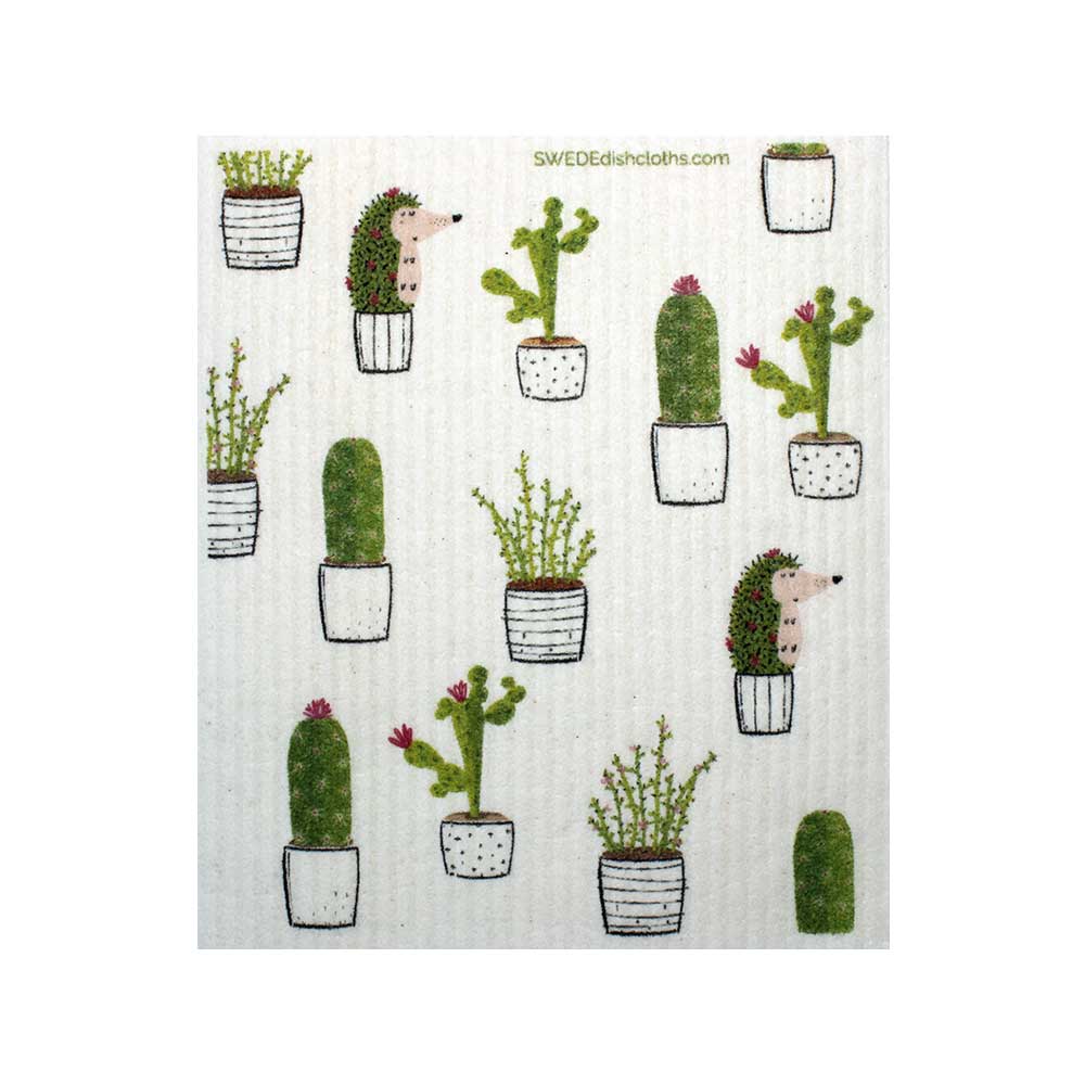 SWEDEdishcloths - Swedish Dishcloth Cactus Collage SWEDEdishcloths