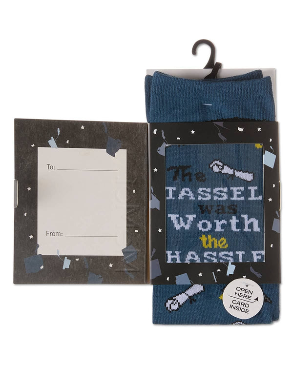 Infinity Classics International Inc. - Women's The Tassel Was Worth The Hassle Greeting Card Socks Infinity Classics International Inc.