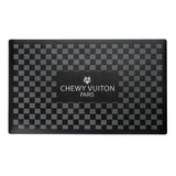 Dog - Black Checker Chewy Vuiton Placemat
