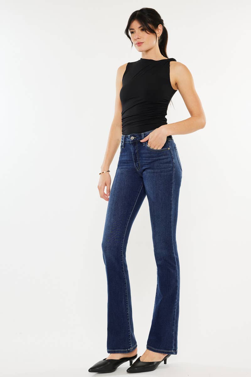 Women's High Rise Bootcut Jeans