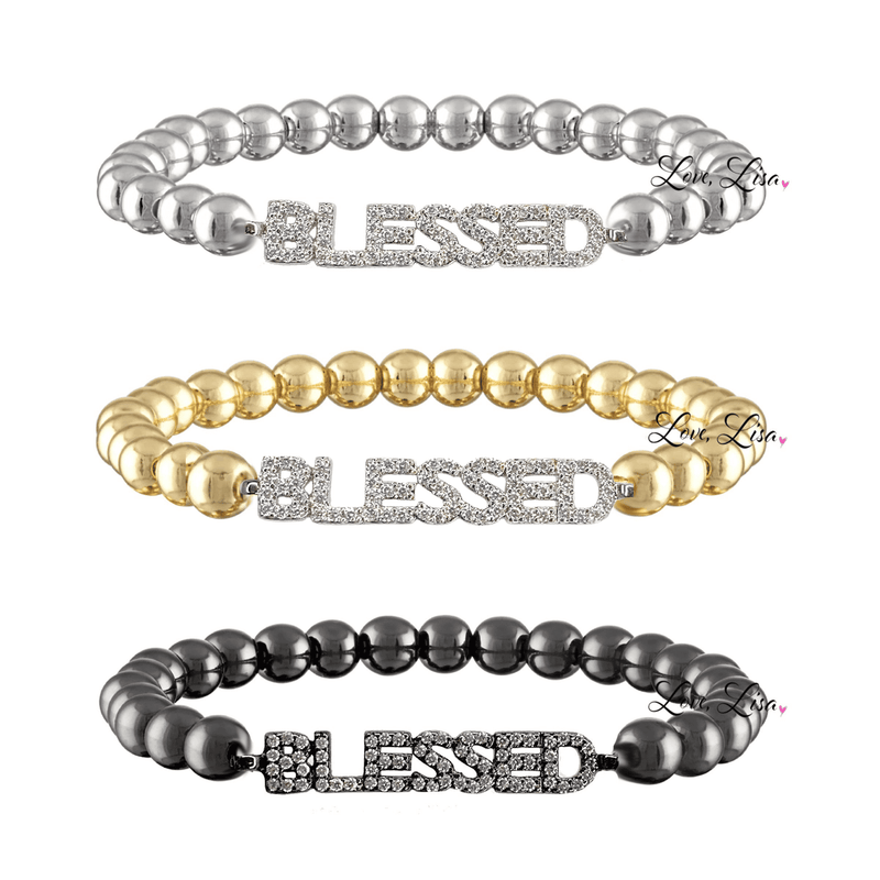 Love, Lisa - Penny Collection of Saying Bracelets Love, Lisa