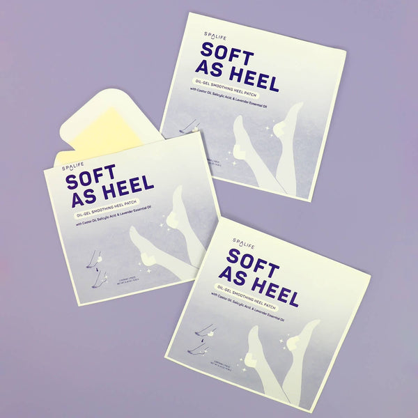 My Spa Life - Soft As Heel Oil-Gel Smoothing Heel Patch with Castrol Oil My Spa Life