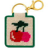 Needlepoint Keychain Kit - Cherries