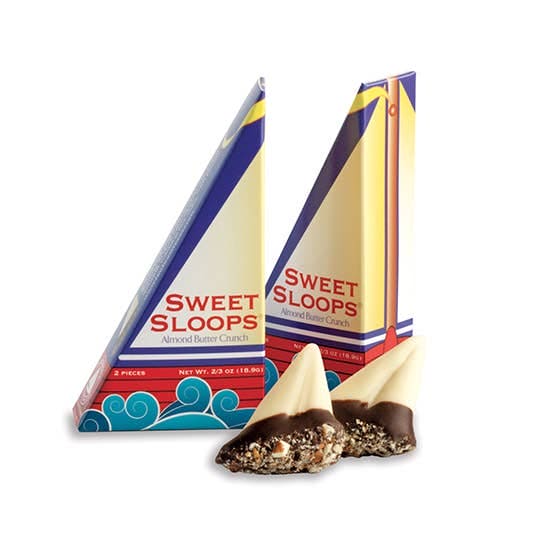 Harbor Sweets Chocolates - Harbor Sweets Chocolates Sweet Sloop Sailboat Favor Box 2 pc