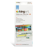 KINGART - Watercolor Paint Set – 69 Piece