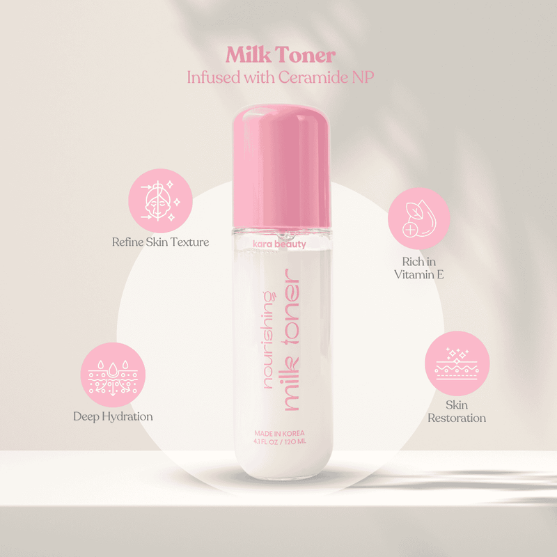 Kara Beauty - Nourishing Milk Toner - Advanced Korean Formula Kara Beauty